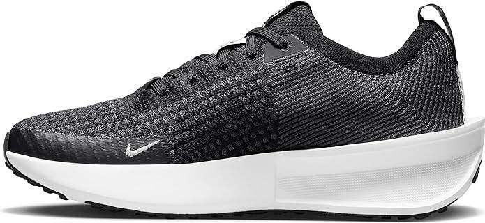 NIB WOMEN'S NIKE FD2292 001 NIKE INTERACT RUN BLACK/WHITE/ANTHRA SHOES SNEAKERS