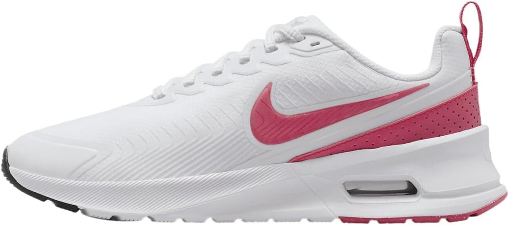 NIB WOMEN'S NIKE HF1233 100 NIKE AIR MAX NUAXIS WHITE/ESTER PINK SHOES SNEAKERS