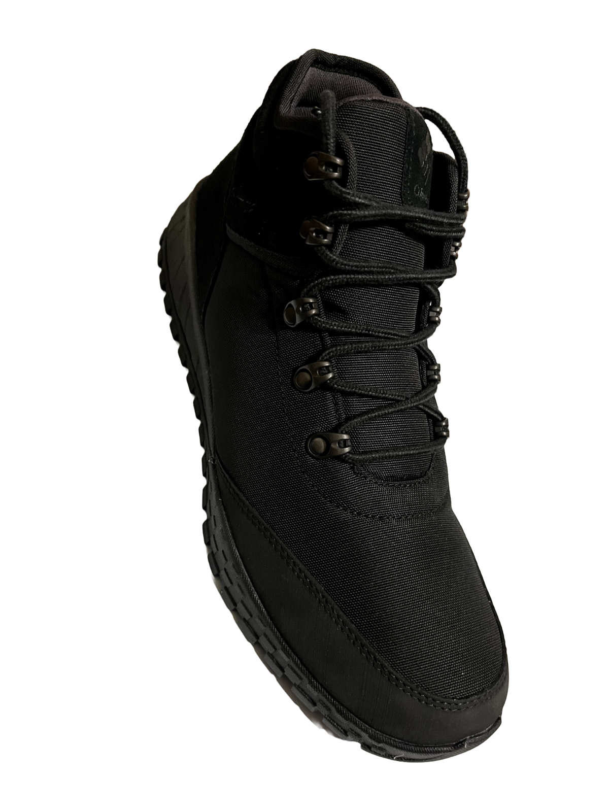 NIB COLUMBIA 2109051-010 MEN'S PINEKNOLL FS MID WATERPROOF BLACK/SHARK BOOT $120