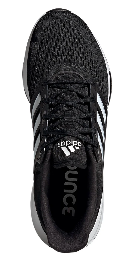 NIB MEN'S ADIDAS GY2190 EQ21 RUN BLACK/WHITE RUNNING SHOE SNEAKERS