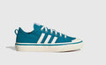 NIB MEN'S ADIDAS HQ8566 ORIGINALS NIZZA RF 74 TEAL BLUE/WHITE SHOES SNEAKERS