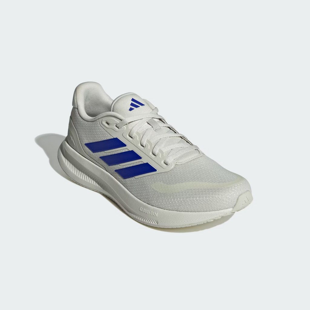 NIB MEN'S ADIDAS JI0882 RUNFALCON 5 Orbit Grey / Lucid Blue  SHOES SNEAKERS