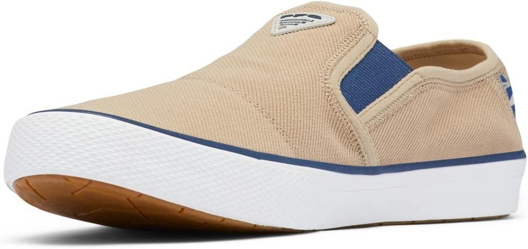 NIB MEN COLUMBIA 1939951-217 SLACK TIDE SLIP ON PFG FISHING TAN /CARBON SHOES