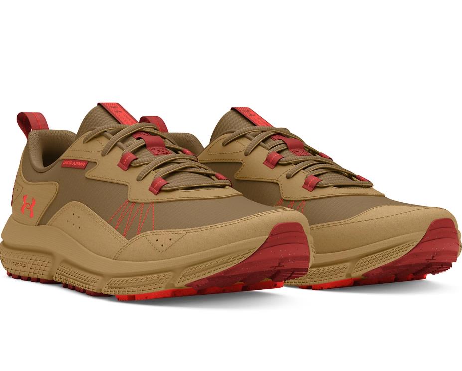 NIB Men UNDER ARMOUR 3027178 201 UA CHARGED VERSSERT 2 BROWN SHOES SNEAKERS