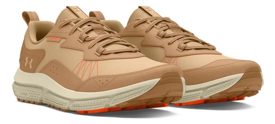 NIB Men UNDER ARMOUR 3027178 200 UA CHARGED VERSSERT 2 TAN SHOES SNEAKERS