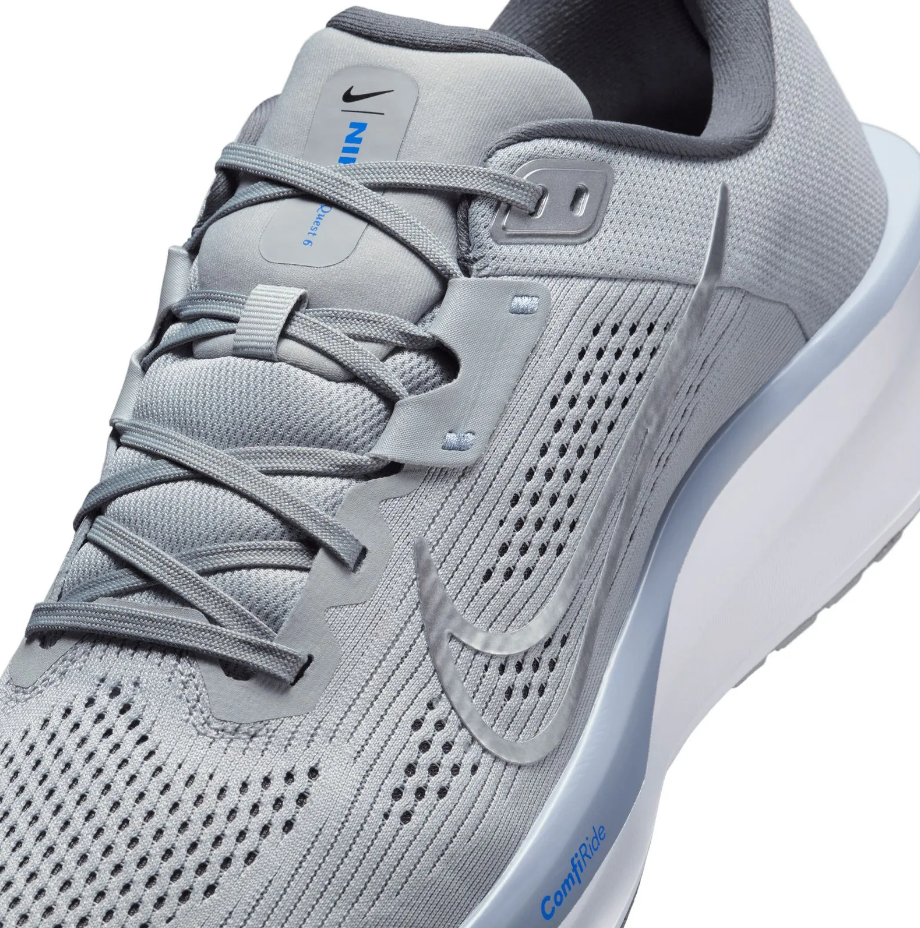 NIB MEN NIKE FD6033 004 NIKE QUEST 6 SMOKE GREY/IRON GREY RUNNING SHOE SNEAKERS