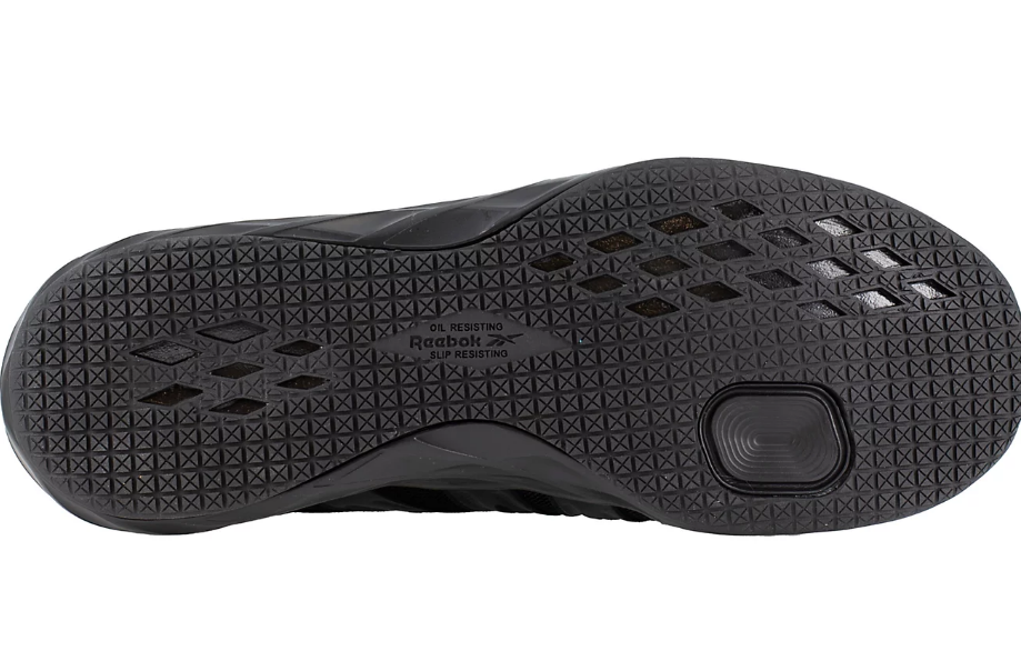 NIB MEN'S REEBOK RB2211 ASTRORIDE WORK STEEL TOE EH ASTM SR BLACK LOW SHOES $110