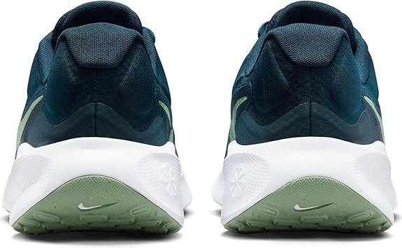 NIB MEN NIKE FB2207 401 NIKE REVOLUTION 7 RUNNING ARMORY NAVY/GREN SHOE SNEAKERS