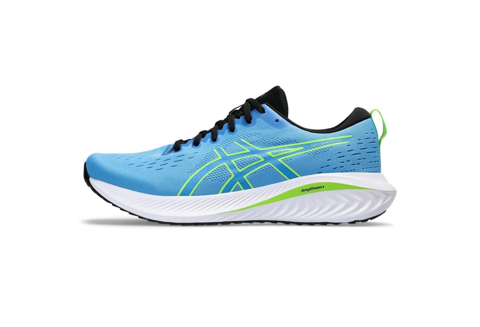 NIB MEN'S ASICS 1011B600 402 GEL EXCITE 10 WATERSCAPE/LIME/WHITE SHOE SNEAKERS