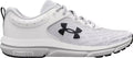 NIB Men Under Armour 3026175 104 UA Charged Assert 10 WHITE/BLK Shoe Sneakers