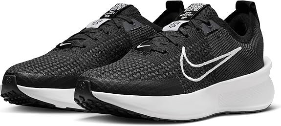 NIB MEN'S NIKE FD2291 001 NIKE INTERACT RUN BLACK/WHITE SHOES SNEAKERS