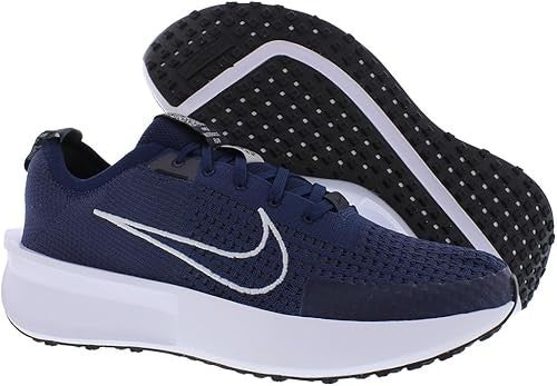 NIB MEN'S NIKE FD2291 402 NIKE INTERACT RUN COLLEGE NAVY/PLATNIUM SHOES SNEAKERS