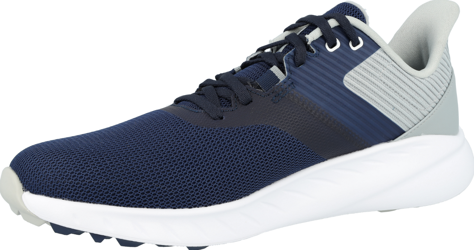 NIB MEN'S FOOTJOY 56285 FOOT JOY FJ FLEX GOLF NAVY/GREY/WHITE SNEAKERS SHOE $110