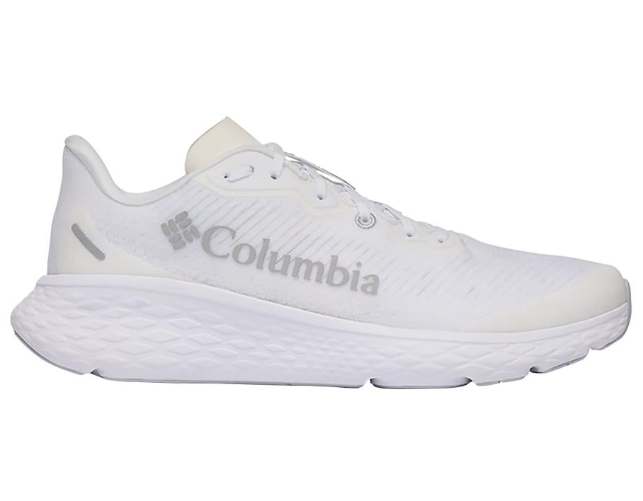 NIB COLUMBIA 2141611-100 MEN'S KONOS FEATHERWEIGHT OMNI MAX WHITE/GREY SHOES