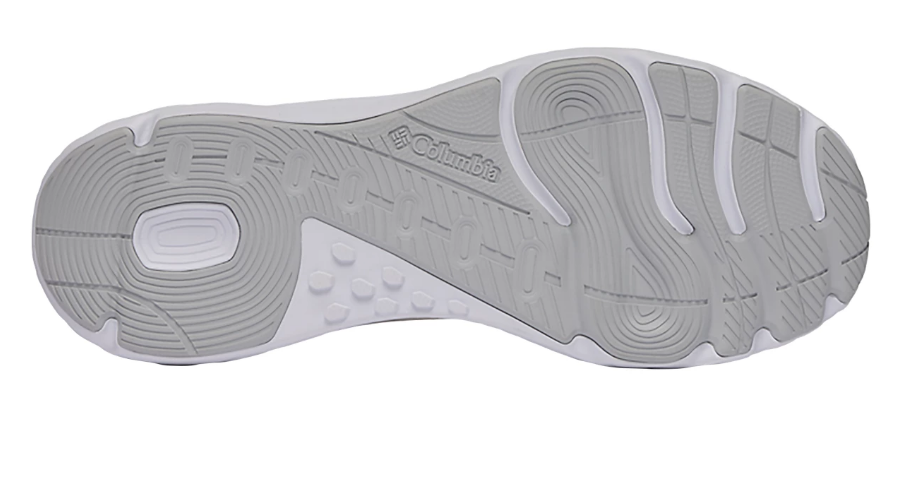 NIB COLUMBIA 2141611-100 MEN'S KONOS FEATHERWEIGHT OMNI MAX WHITE/GREY SHOES