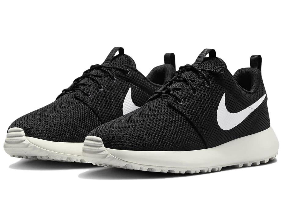 NIB MEN'S NIKE DV1202 002 NIKE ROSHE G NN GOLF BLACK/WHITE SHOE SNEAKERS $95