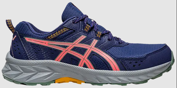 NIB WOMEN'S ASICS 1012B314 400 GEL VENTURE 9 WIDE (D) INDIGO BLUE SHOE SNEAKERS