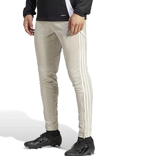NWT Adidas IV7266 Men's Tiro 24 Track/Soccer PUTTY GREY/IVORY Training Pants