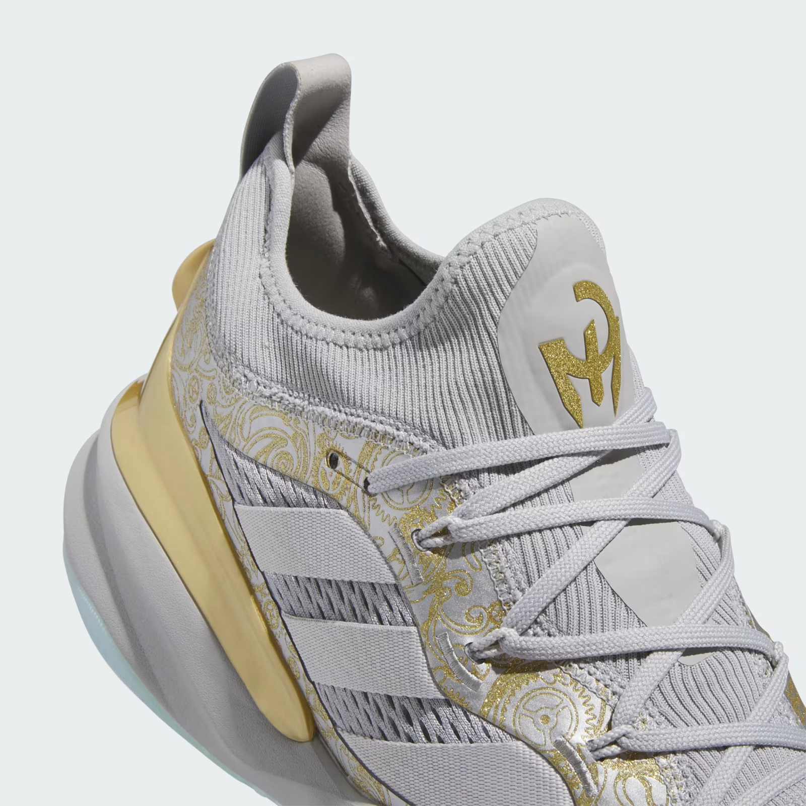 NIB MEN'S ADIDAS ID6131 MAHOMES 2 IMPACT FLX GREYTWO/SILVER FOOTBALL SHOES