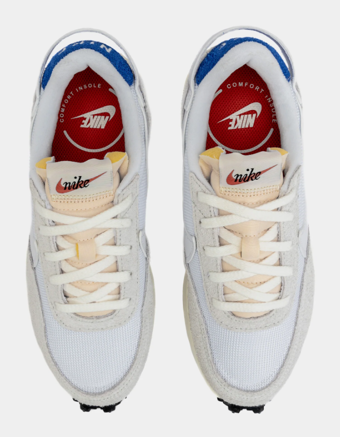 NIB WOMEN NIKE DX2931 400 WAFFLE DEBUT VNTG GAME ROYAL/WHITE SHOES SNEAKERS $90