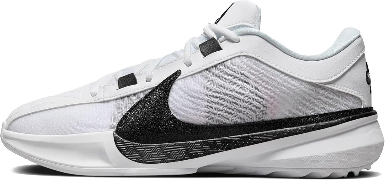 NIB MEN'S NIKE DZ2946 100 ZOOM FREAK 5 TB WHITE/BLACK SHOES SNEAKERS