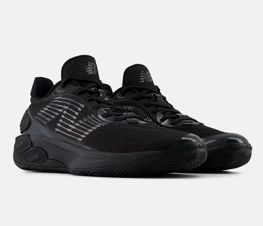 NIB MEN'S NEW BALANCE BB2WYBK5 TWO WXY V5 BASKETBALL BLACK SHOE SNEAKERS