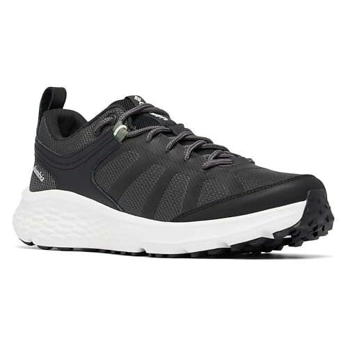 NIB COLUMBIA 2077411-011 MEN'S KONOS XCEL WP LOW OMNI MAX BLACK/WHITE SHOES
