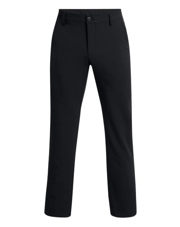 NWT MEN'S UNDER ARMOUR 1376625 001 UA TECH STRAIGHT BLACK GOLF PANTS $70