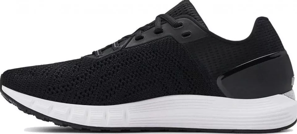 NIB MENS UNDER ARMOUR 3021586 002 UA HOVR SONIC 2 BLACK/ WHITE SNEAKERS SHOE