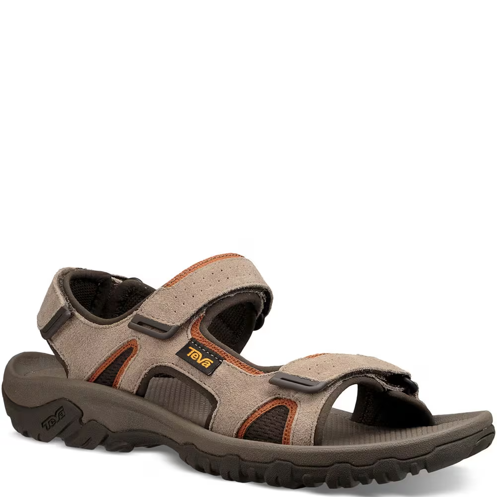 NIB MEN'S TEVA 1019192 WALNUT M KATAVI 2 SPORT EVERYDAY SANDALS $90