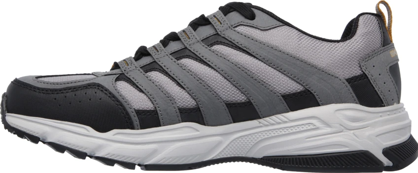 NIB MEN'S SKECHERS 51274/GYBK STAMINA PLUS REPPEL GREY/BLACK SNEAKERS SHOES