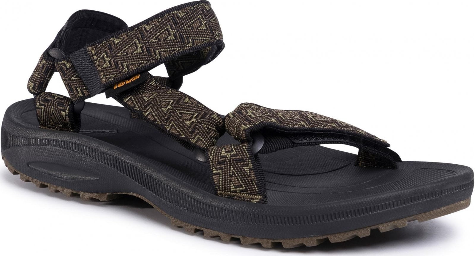 NIB MEN'S TEVA 1017419/BDOLV M WINSTED BLACK/OLIVE SPORT EVERYDAY SANDALS $80