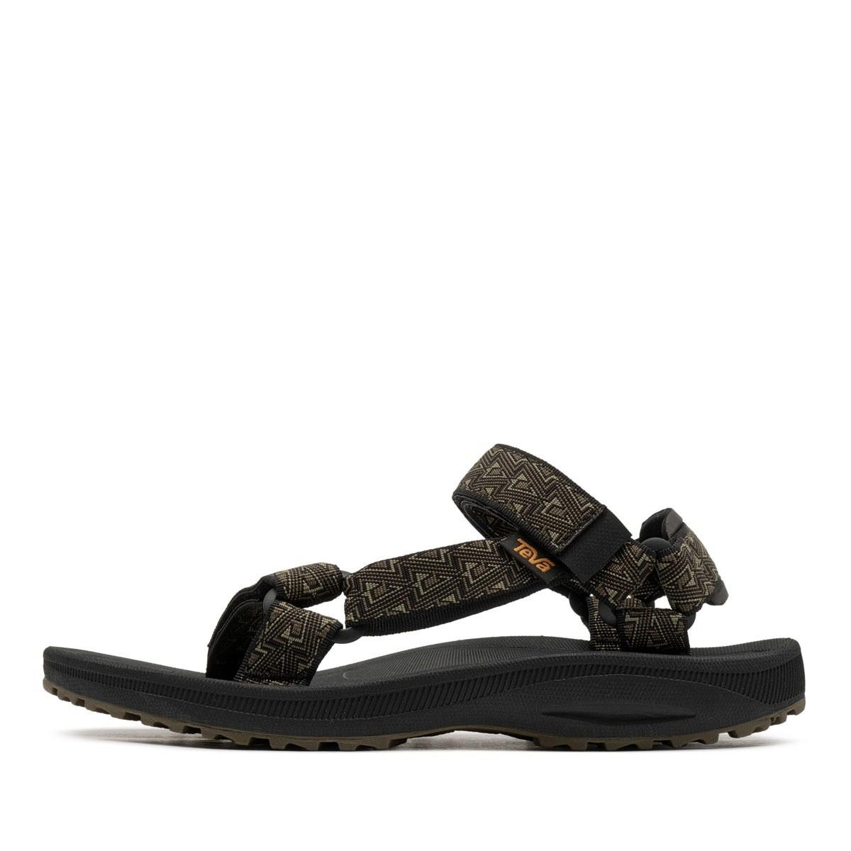 NIB MEN'S TEVA 1017419/BDOLV M WINSTED BLACK/OLIVE SPORT EVERYDAY SANDALS $80
