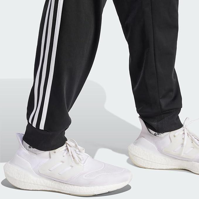 ADIDAS H46105 M 3S JOGGER TAPERERD WARM UP BLACK/WHITE PANTS $50 NWT MEN'S