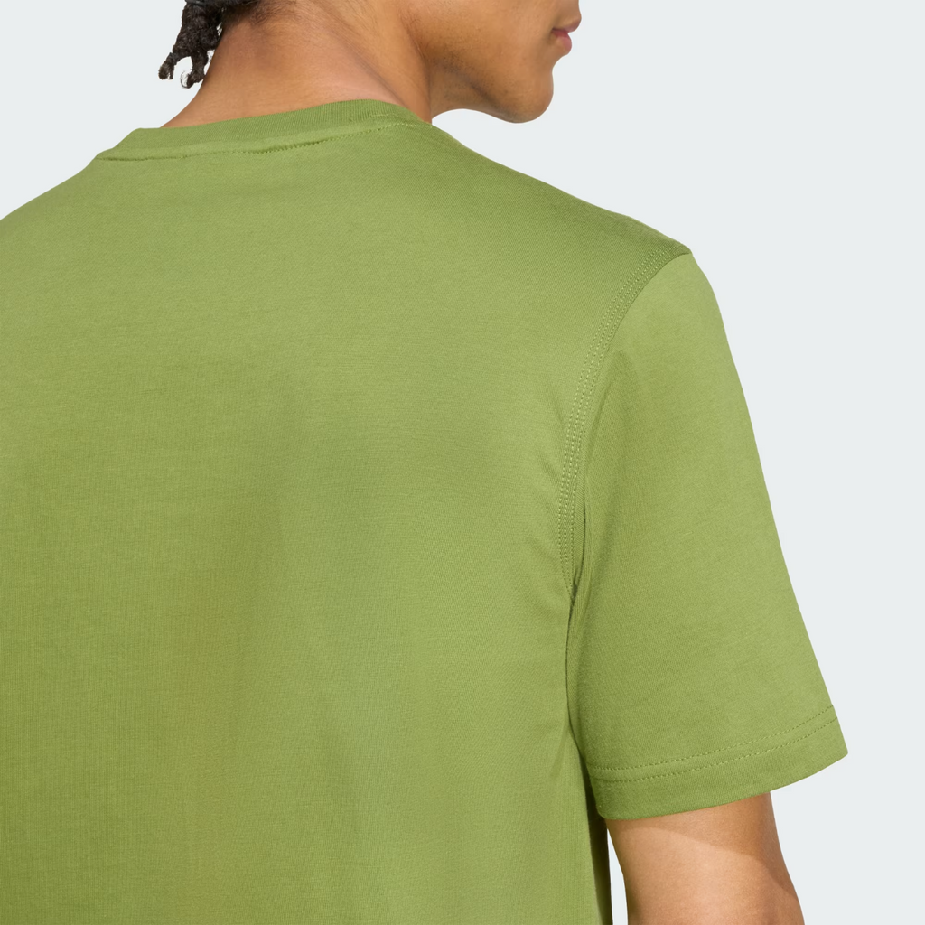 ADIDAS ORIGINALS TREFOIL ESSIENTIAL JV5938 MENS TECH OLIVE T-SHIRT TOP TEE NWT