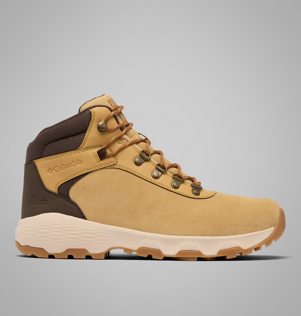 COLUMBIA 2109441 NEWTON WANDER SUDUE WATERPROOF CURRY/CORDOVAN BOOT NIB MENS