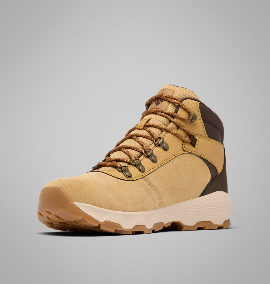 COLUMBIA 2109441 NEWTON WANDER SUDUE WATERPROOF CURRY/CORDOVAN BOOT NIB MENS