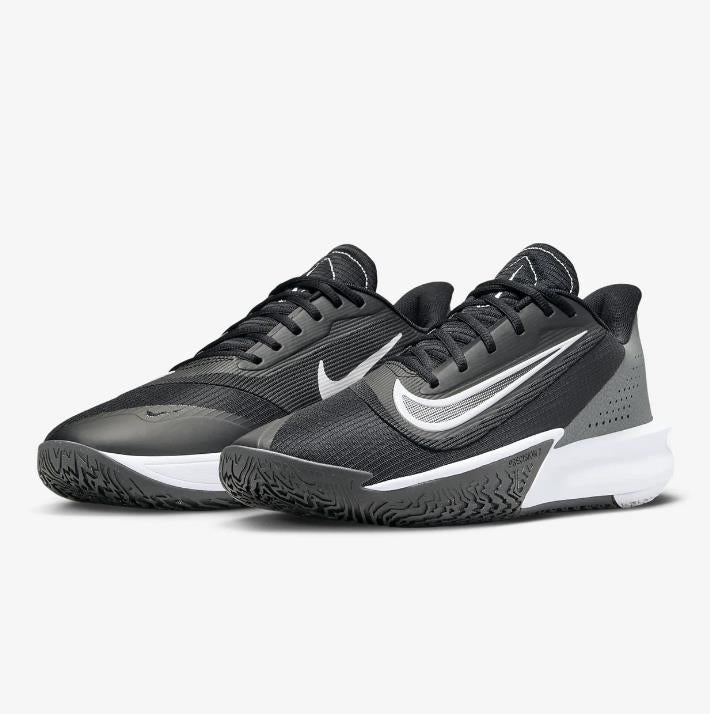 NIKE PRECISION VII 7 FN4322 BLACK/WHITE/GREY BASKETBALL SHOES SNEAKERS NIB MEN'S
