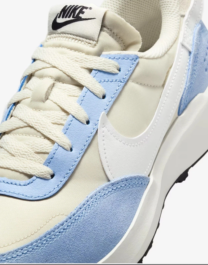 Nike Waffle Debut Soft Pearl/White Athletic Women's Shoe DH9523-007 NEW