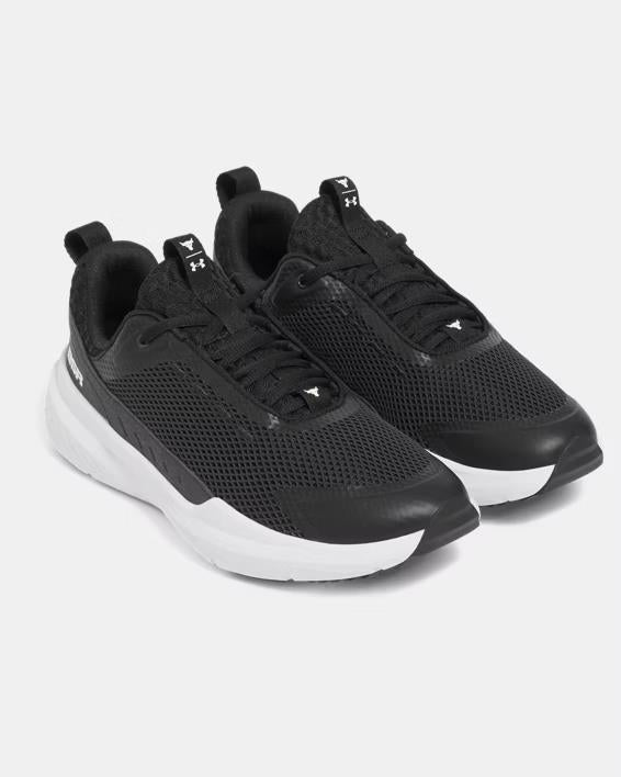 UNDER ARMOUR 3028296 UA PROJECT ROCK BSR 5 BLACK/WHITE SNEAKERS SHOES NIB MEN'S