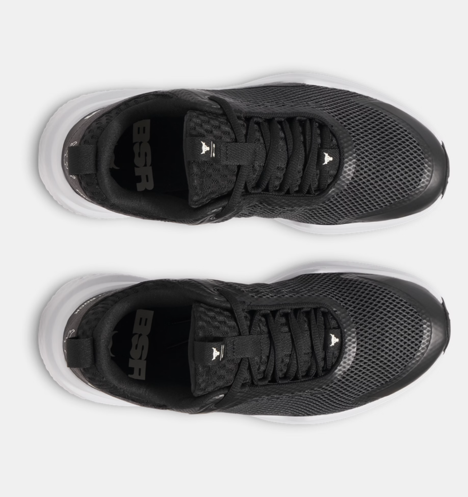 UNDER ARMOUR 3028296 UA PROJECT ROCK BSR 5 BLACK/WHITE SNEAKERS SHOES NIB MEN'S