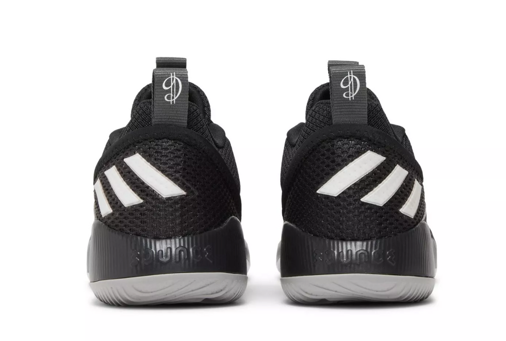 ADIDAS GY2439 DAME CERTIFIED BASKETBALL BLACK/WHITE/GRY SHOES SNEAKERS NIB ADULT