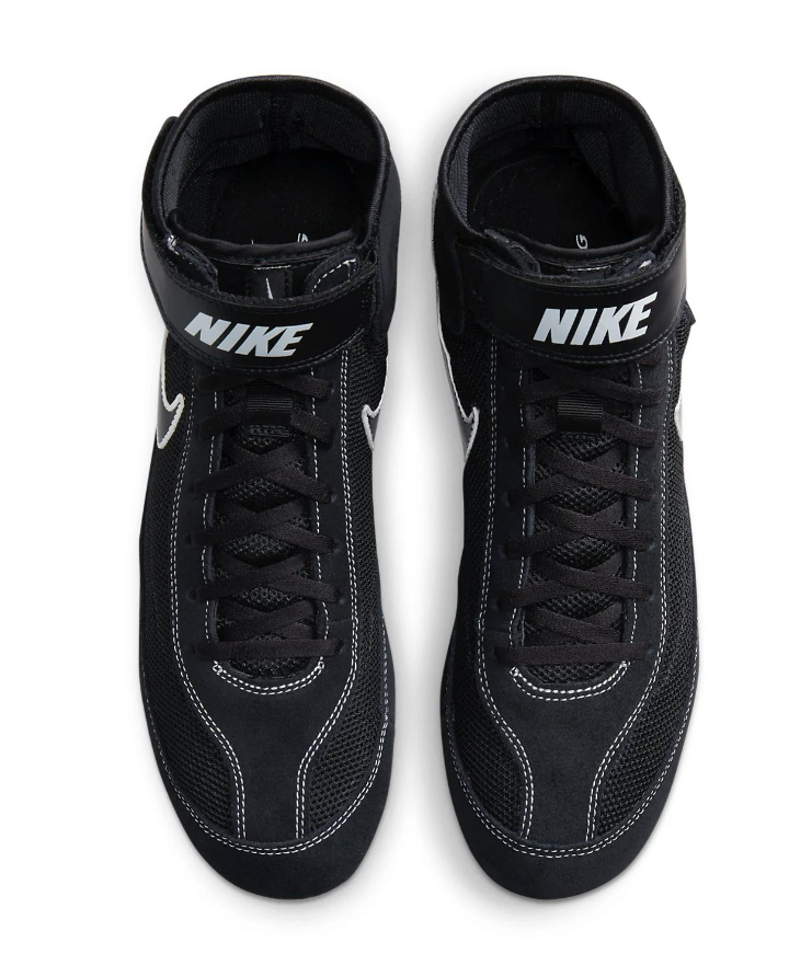 NIKE SPEEDSWEEP VII 7 BLACK/WHITE/GREY WRESTLING SHOES SNEAKERS NIB MEN'S