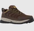 COLUMBIA 2101352-231 STRATA TRAIL LOW CORDOVAN/GOLDEN HIKING SHOES NIB MEN WIDE
