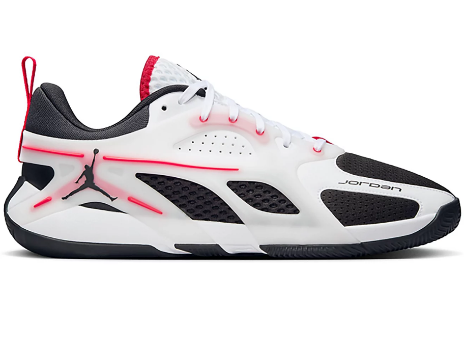 JORDAN HEIR SERIES FQ3858 BASKETBALL WHITE/BLACK/RED SHOES SNEAKERSNIB MENS