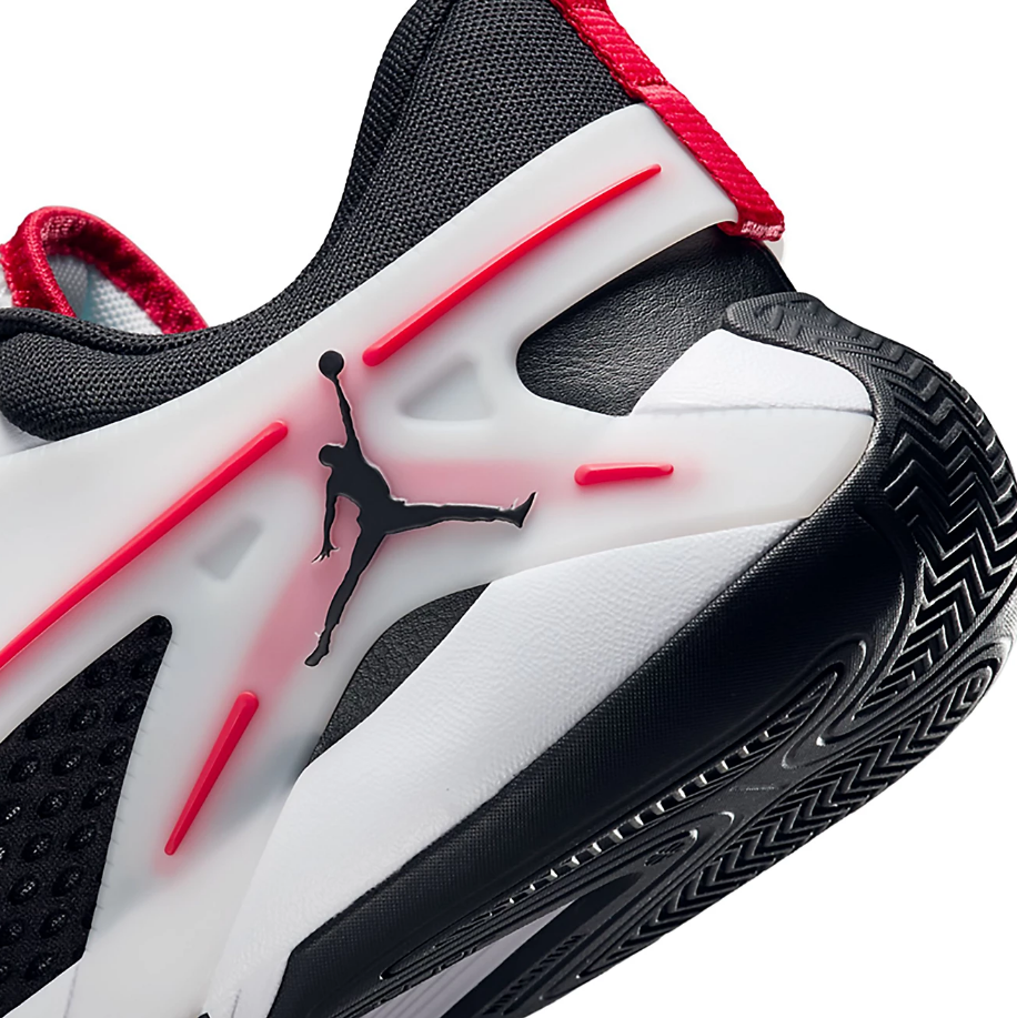 JORDAN HEIR SERIES FQ3858 BASKETBALL WHITE/BLACK/RED SHOES SNEAKERSNIB MENS