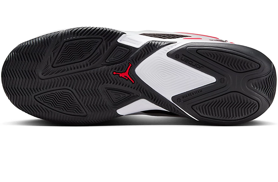 JORDAN HEIR SERIES FQ3858 BASKETBALL WHITE/BLACK/RED SHOES SNEAKERSNIB MENS