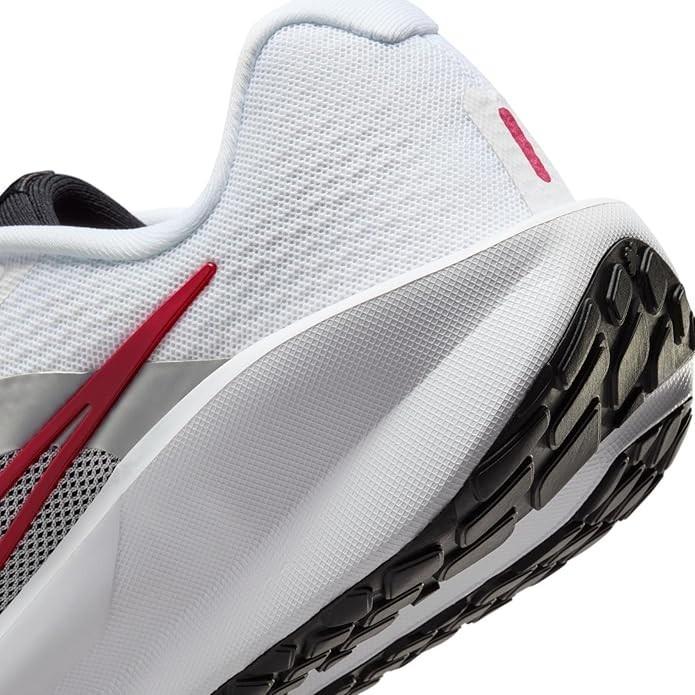 NIKE FD6454 104 NIKE DOWNSHIFFTER 13 WHITE/GREY/BLACK/RED SHOE SNEAKERS NIB MEN