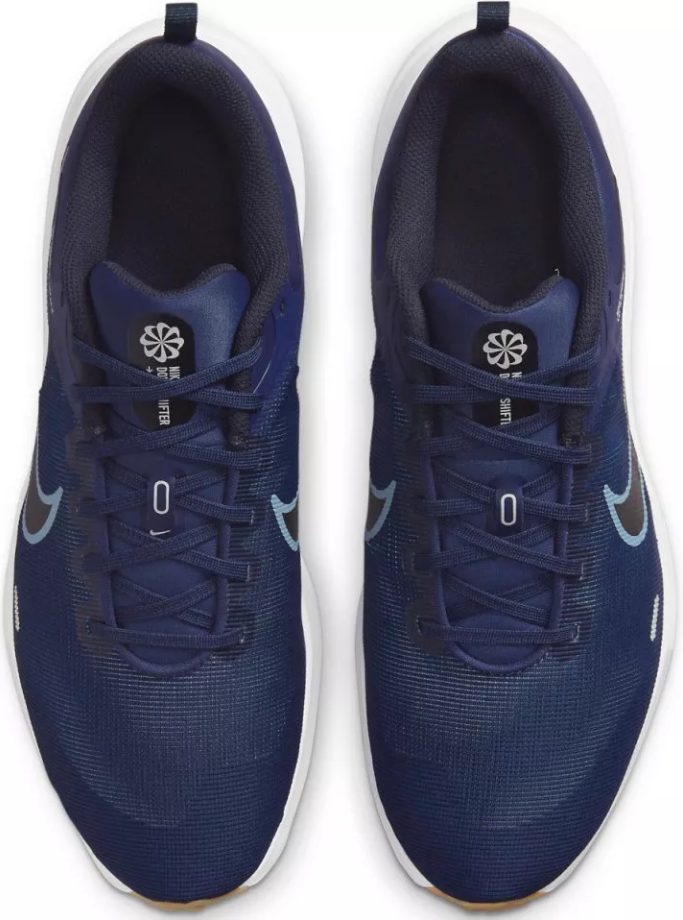 NIKE DD9293 400 NIKE DOWNSHIFFTER 12 NAVY/WHITE SHOE SNEAKERS NIB MEN