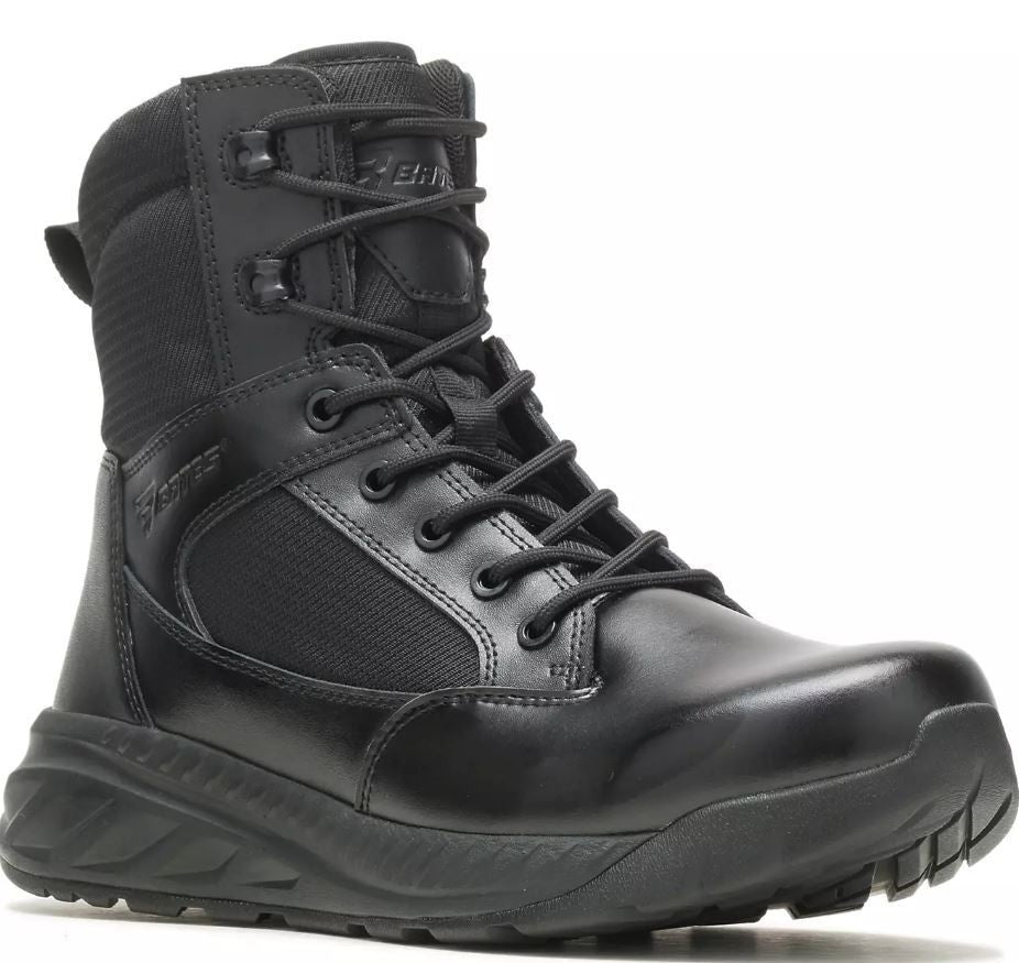 BATES E03580 TACTICAL SPORT 2 SIDE ZIP TACTICAL LEATHER BLACK BOOTS NIB WOMEN'S